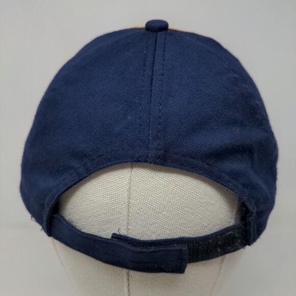 Boy Scouts Boy's Strapback Hat Blue Yellow Wolf Cub Embroidered Logo Adjustable - Picture 6 of 7